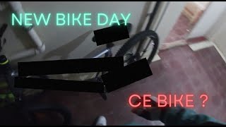 new bike day  this new bike is insane  bike vlog [upl. by Adnof438]