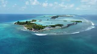 Cinnamon Dhonveli Maldives  4k bird’s eye view [upl. by Tomkiel]