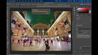 How to Remove People from Photo in Adobe Photoshop one click [upl. by Ycniuqal59]