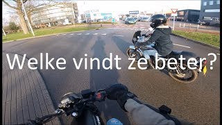 Vriendin op de brommer zetten  AGM vs Kymco [upl. by Warrin368]