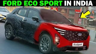 Finally NextGen Ford EcoSport Is Back was Fack Rival Xuv300 Facelift 2024 Ford Eco Sport [upl. by Nnaeitak]