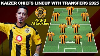 Kaizer Chiefs Starting Lineup After Transfers 202425 FT Sirino Nabi Ntwari Kaizer Chiefs Update [upl. by Euqinimod]