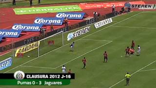 PUMAS CAE EN CU ANTE JAGUARES 30 [upl. by Assirok975]