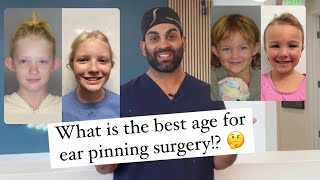 Ear Pinning Surgery what age should you get it done [upl. by Llerruj297]