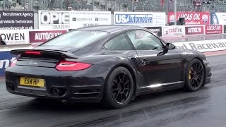 ESMotor Porsche 911 Turbo S runs 934 at 153 mph [upl. by Naginnarb668]