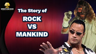 The Story of The Rock vs Mankind at Royal Rumble 1999 [upl. by Lord]