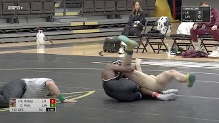 133lbs Nasir Bailey Little Rock vs Caiden Pelc Lindenwood [upl. by Torrey]