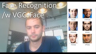 Real Time Face Recognition with VGGFace in Python Keras  TensorFlow  OpenCV [upl. by Lashonde101]