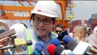 Bam Aquino inspects ‘improved’ Manila port [upl. by Anida484]