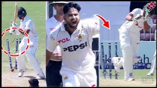 Pakistan VS Bangladesh 2nd Test  khurram  Mir Hamza  destroy Bangladesh Batting line [upl. by Dlared]