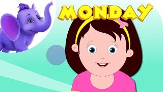 Mondays Child – Nursery Rhyme with Karaoke [upl. by Searby507]