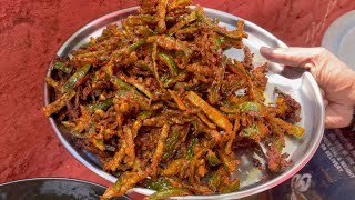 Tindora Fry Recipe  Street Food Tv [upl. by Dnomder]