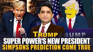 Simpson Pridiction About DONALD TRUMP Came True [upl. by Lhok]