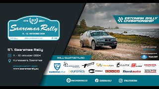 Saaremaa Ralli 2024 Oriküla katse SS3 [upl. by Gatian]