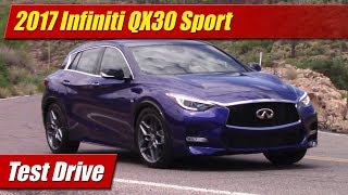 2017 Infiniti QX30S Test Drive [upl. by Eneluqcaj618]