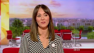 Susannah Fielding On BBC Breakfast 25022019 [upl. by Ahsimin]