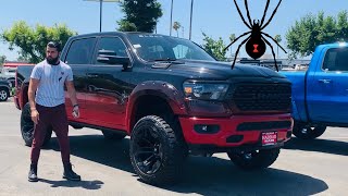 2022 RAM 1500 BLACK WIDOW REVIEW [upl. by Aitnwahs]