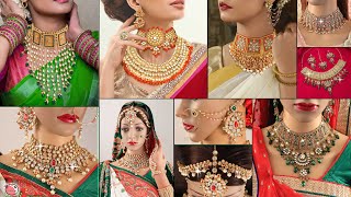 Royal Bridal DIY Necklace Designs For Their Wedding Day Collection [upl. by Rihsab]