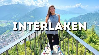 Hiking Switzerland  Beautiful Interlaken Harder Kulm [upl. by Aveer853]