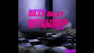 NONVISUALIZER Silly Billy WITH LYRICS maimymayo But I Remixed It short  FNF Remixes [upl. by Aihsyn713]