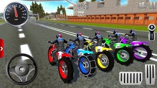 Impossible Bike OFF Road Driving  Motor Dirt Bikes Racing Simulator Android gameplay HD 2024 [upl. by Lynette]