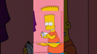 Bart aprendió a detener el tiempo shorts simpsons [upl. by Burrton]