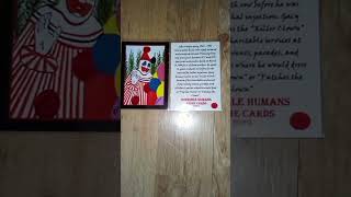 POGO THE CLOWN 🤡 JOHN WAYNE GACY TRUECRIME CARD pogotheclown johnwaynegacy clown [upl. by Adiel]