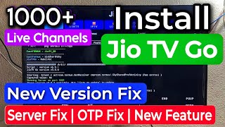 How To Install Jio TV App In Android TV How To Play Jio TV On Android TV Jio TV Go [upl. by Willin]