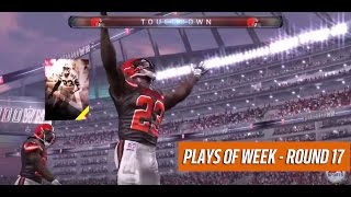 Madden NFL 16  Plays of the Week  Round 17 [upl. by Vary]