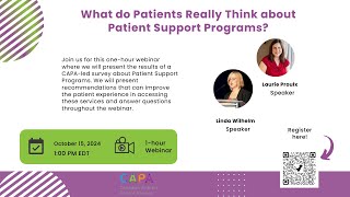 What do patients really think about Patient Support Programs PSPs [upl. by Casanova]