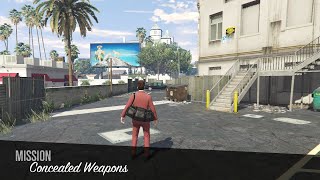 Loot amp Shoot Gearing Up in the Concealed Weapons Mission GTA Online [upl. by Remliw]