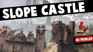 Slope Castle  Aesir Build  CONAN EXILES [upl. by Edvard]