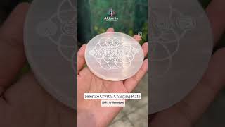 Selenite plate Crystal Only For 300 Charge Your Crystals 😱 sulemanihakik [upl. by Eilrac]