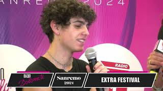 SANREMO 2024  EXTRA FESTIVAL Intervista a Niveo [upl. by Varion]