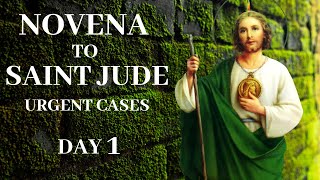 Novena to St Jude  Miracle Prayer  Day 1 [upl. by Naillil]