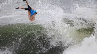 Bodyboarding Miguel Adão 360 aéreo [upl. by Saberio]