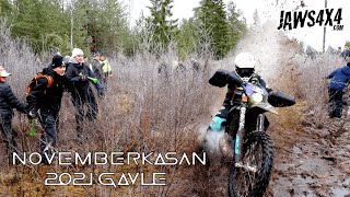 Novemberkåsan 2021 Gävle Enduro SS1 [upl. by Epner]