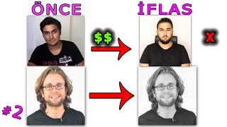 EN KÖTÜ ŞEKİLDE İFLAS EDEN 5 YOUTUBER 2BÖLÜM [upl. by Gant]