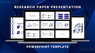 Research Paper Presentation Animated PowerPoint Template  DesignedEra [upl. by Libenson]