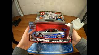 Brians Nissan Skyline R34 FampF Jada toys [upl. by Toor758]