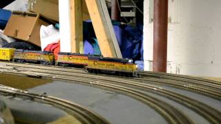 Athearn U30B with MRC DCC Decoder with Sound [upl. by Yllac]