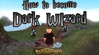 How To Become DARK WIZARD RoWizard [upl. by Christenson681]