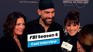 FBI Season 6 Cast Interview  Missy Peregrym Zeeko Zaki Alana De La Garza [upl. by Tiraj]