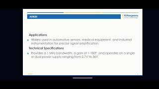 INTRODUCTION TO AD820 OP AMP IN ELECTRONIC CIRCUITS [upl. by Notgnilra104]