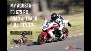 2018 MV Agusta F3 675 RC Edition Review Jeff Ware [upl. by Claudine210]