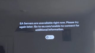 Fix EA Servers are unavailable right now Please try again later Go to eacomunableto connect [upl. by Nnaeirb]