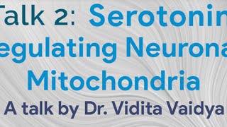 SciTalks2  Serotoninregulated Neuronal Mitochondria [upl. by Lilithe]