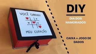 DIY CAIXA DIA DOS NAMORADOS ❤️ [upl. by Nodnab]