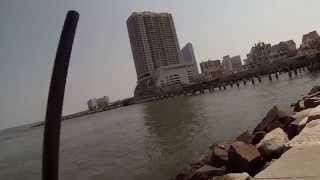 Fishing for Summer Flounder and Sea Bass at the Absecon Inlet Atlantic City NJ [upl. by Marylinda168]