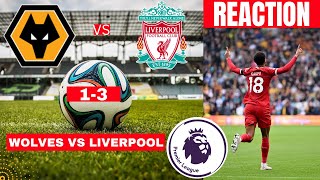 Wolves vs Liverpool 13 Live Stream Premier league Football EPL Match Score Commentary Highlights [upl. by Trepur]